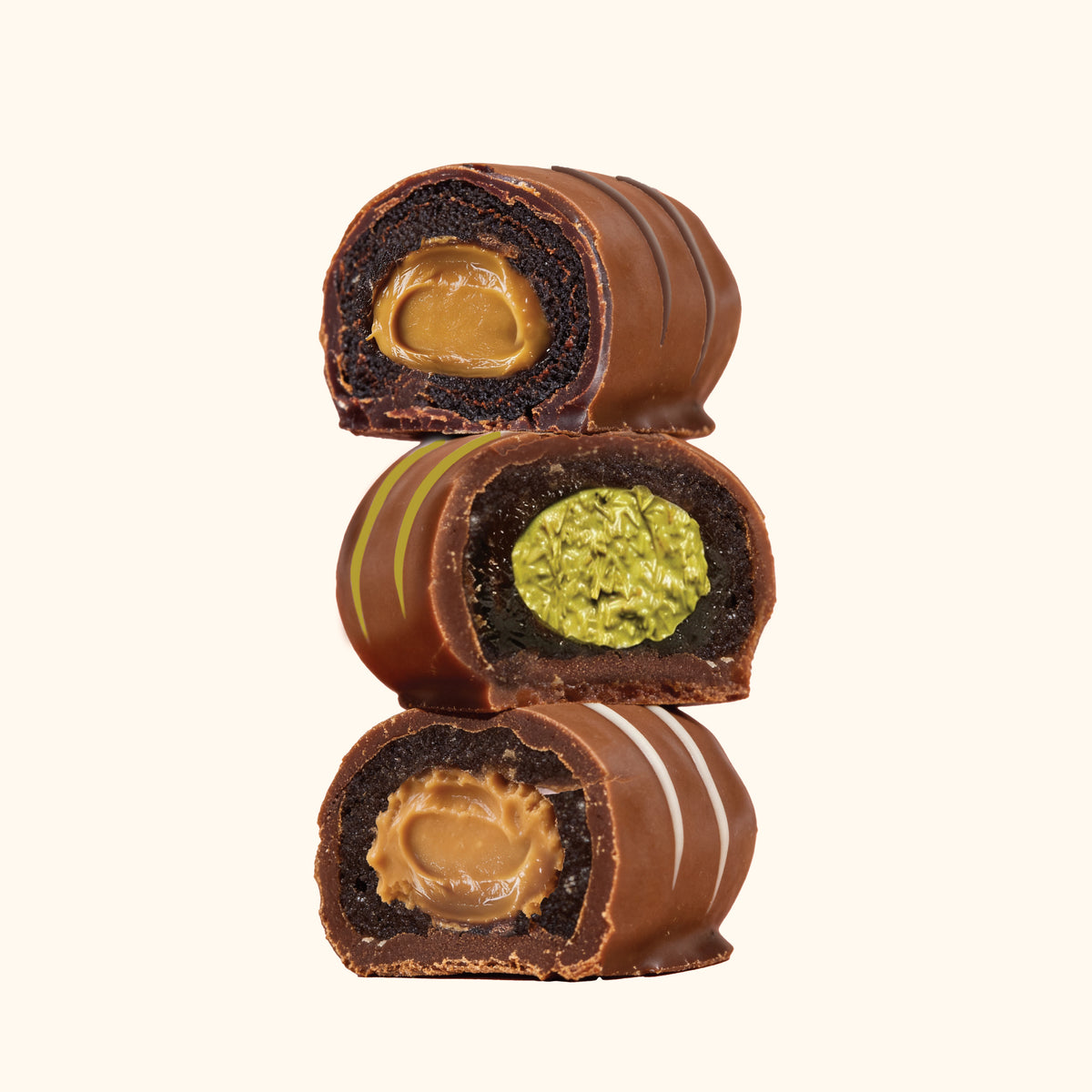 Felora Assorted Filled Dates — texture close-up