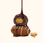 Felora Date Chocolate Peanut Butter — texture close-up