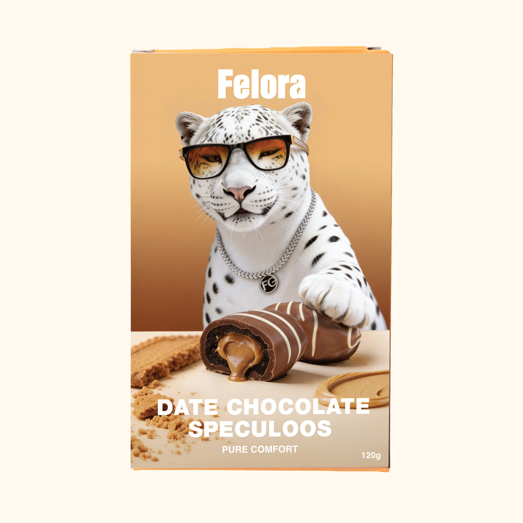 Felora Date Chocolate Speculoos — packaging front