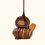 Felora Date Chocolate Speculoos — texture close-up