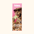 Felora Matcha Raspberry chocolate bar — packaging front